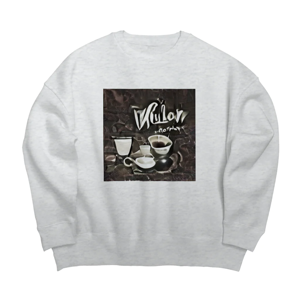 villonのレトロカフェ　VILLON ビッグシルエットスウェット