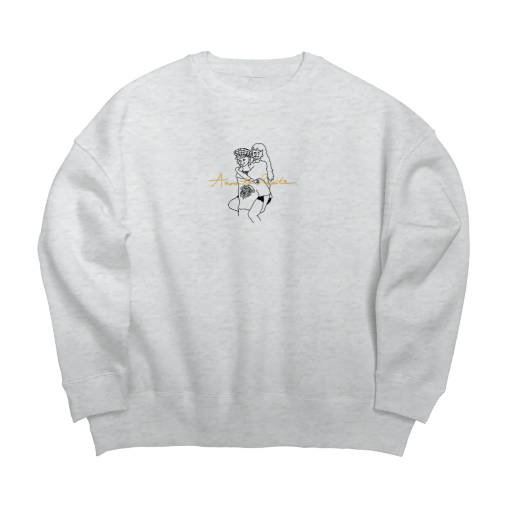 あんと妹。のあんと妹。【Sub design】 Big Crew Neck Sweatshirt