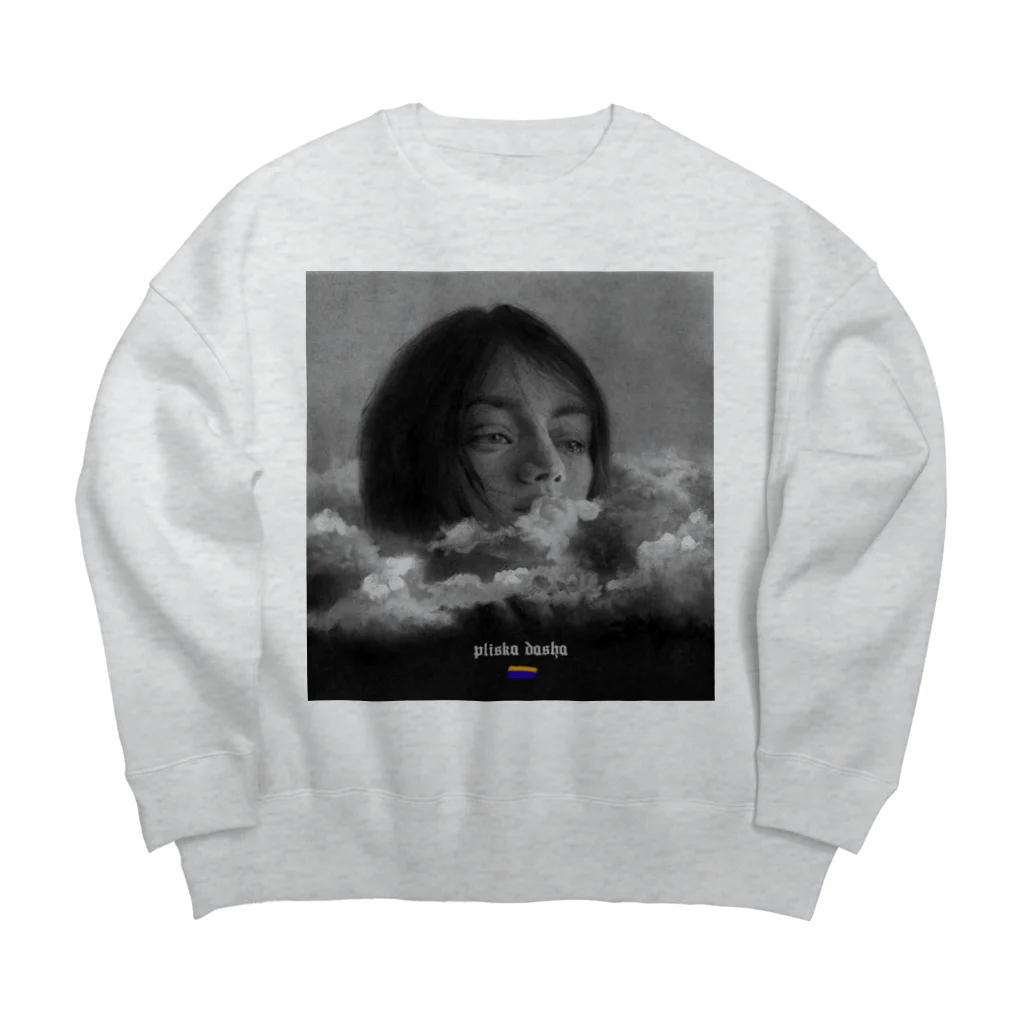 pliska のVeil Big Crew Neck Sweatshirt