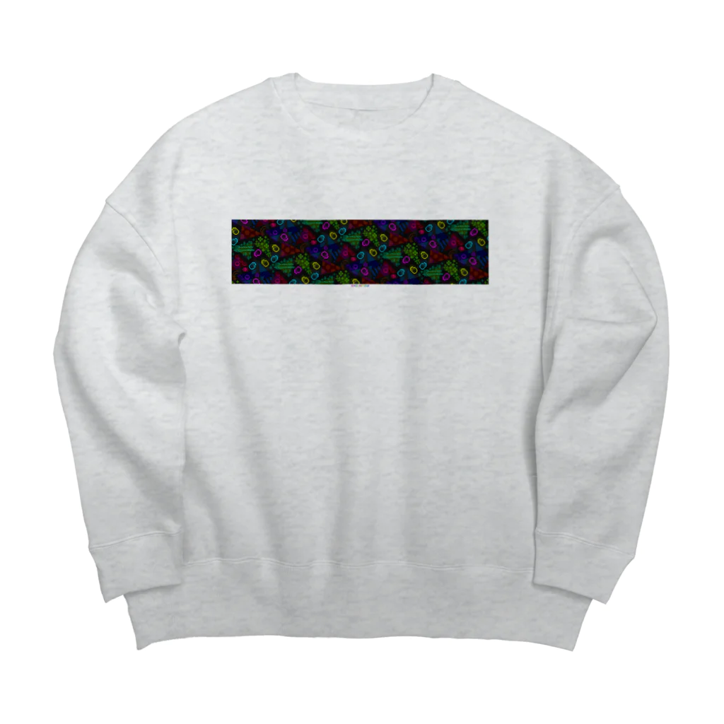 こぐみのアニバーサリースケープ(ろうそく消して) Big Crew Neck Sweatshirt