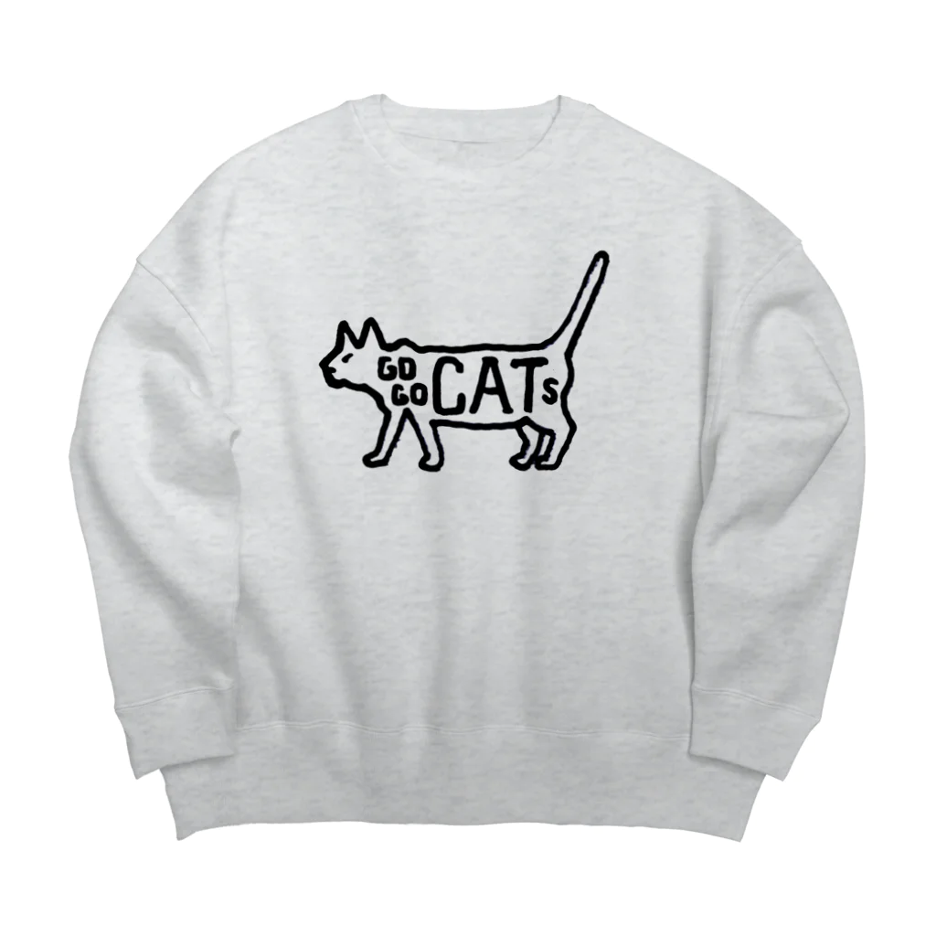 gogocats-shopのGOGOCATS　 Big Crew Neck Sweatshirt