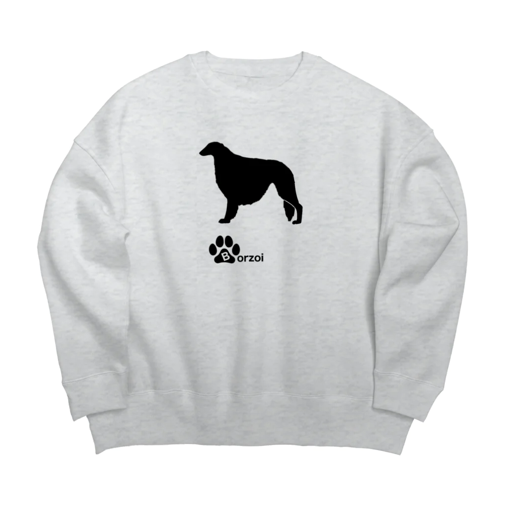 bow and arrow のボルゾイ Big Crew Neck Sweatshirt