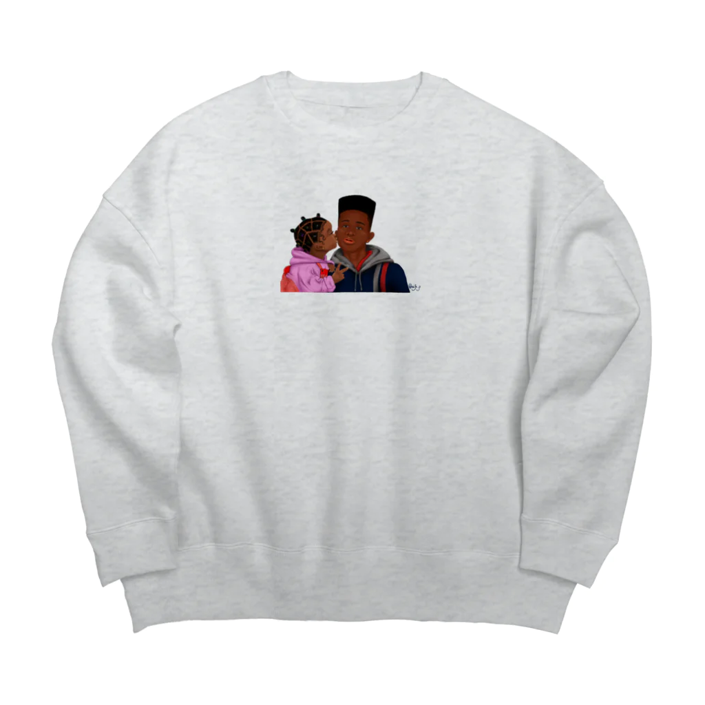 MBPのMy King Dad Big Crew Neck Sweatshirt