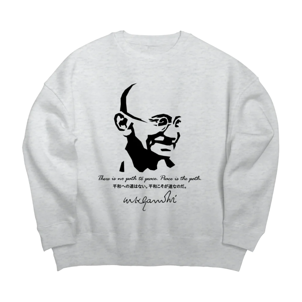 JOKERS FACTORYのGANDHI ver.2 Big Crew Neck Sweatshirt