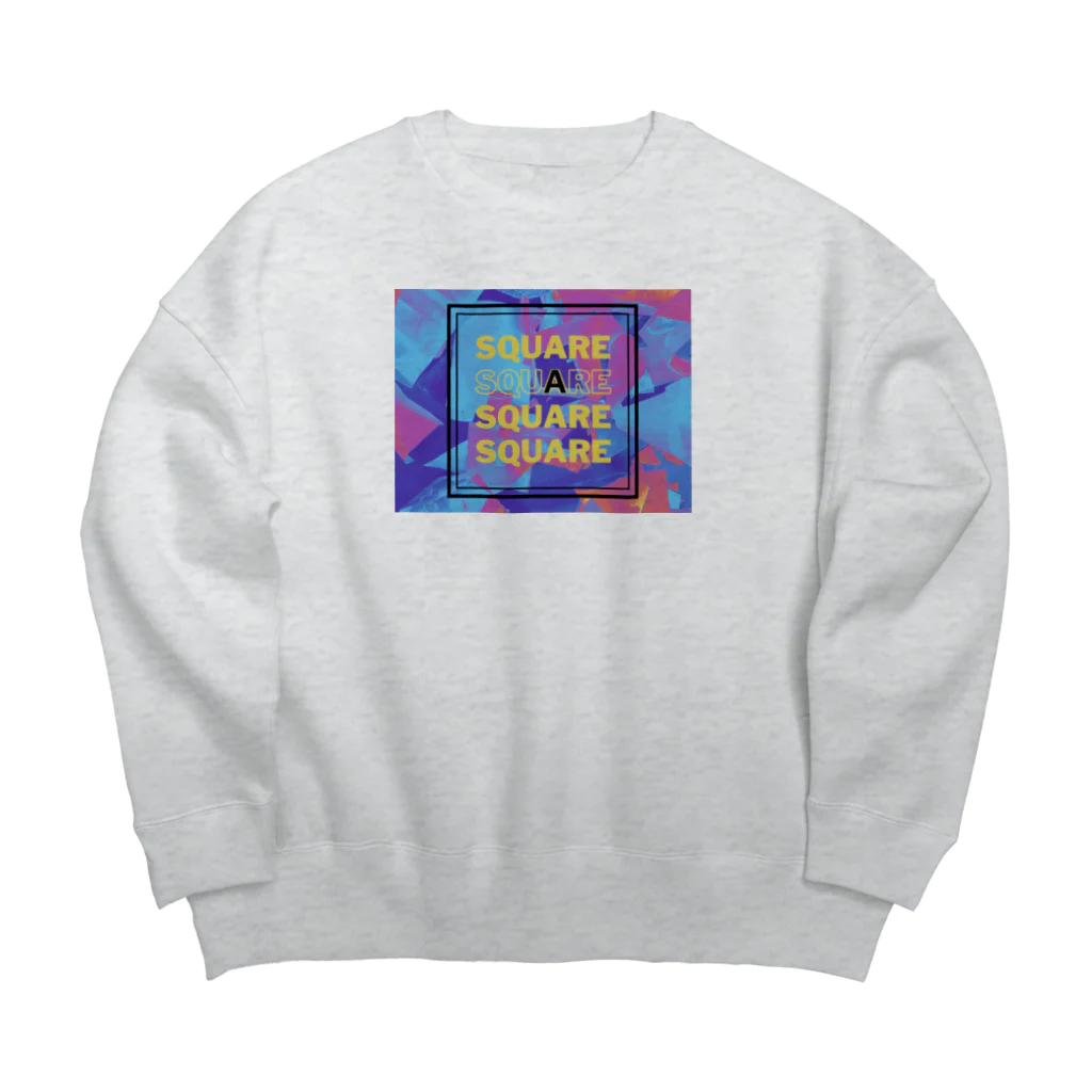 insparation｡   --- ｲﾝｽﾋﾟﾚｰｼｮﾝ｡のsquare Big Crew Neck Sweatshirt