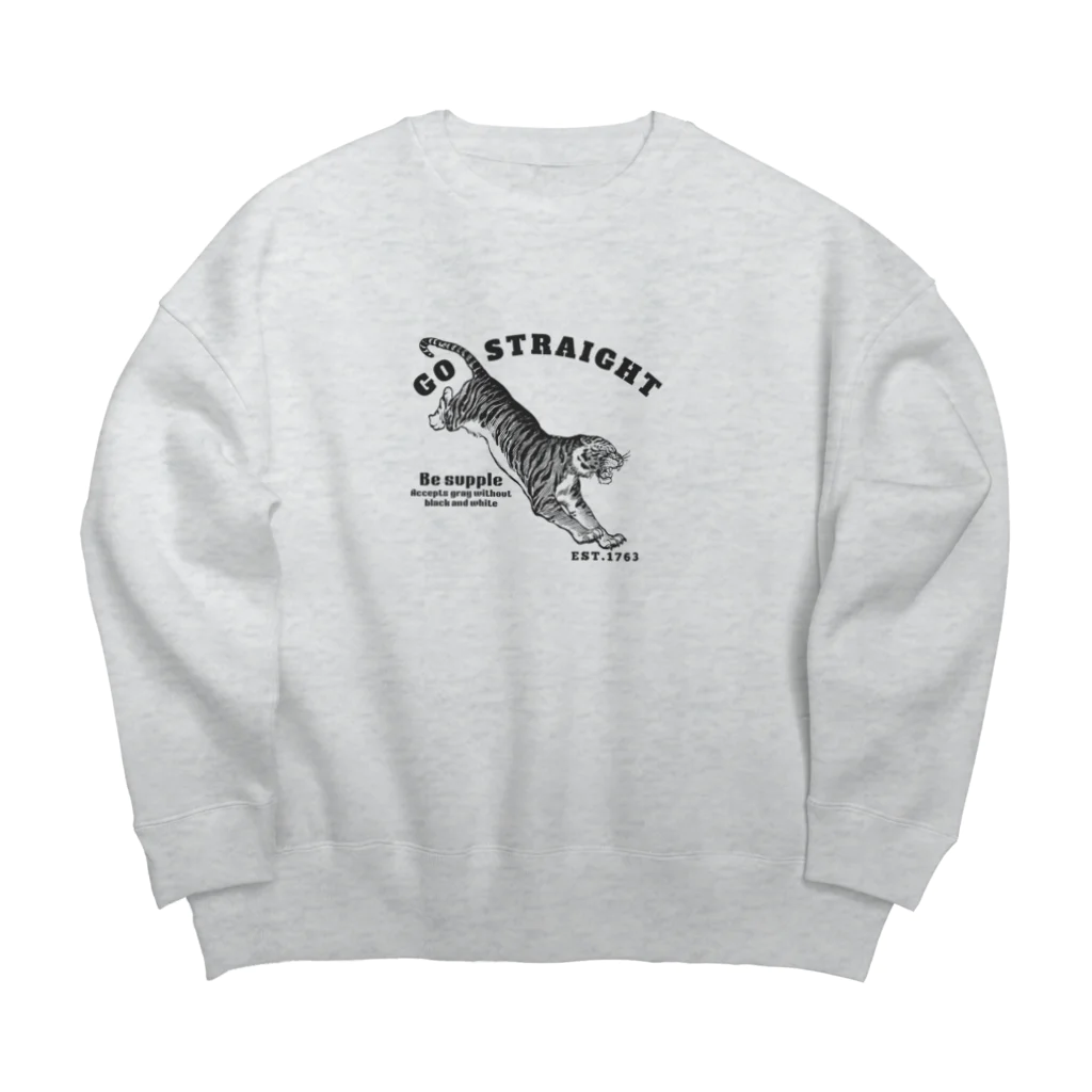 Go↑straightのTigerjump Big Crew Neck Sweatshirt