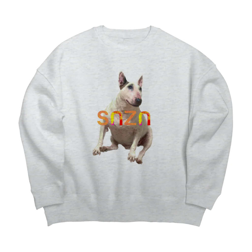 snznのsnzn_BullTerrier Big Crew Neck Sweatshirt