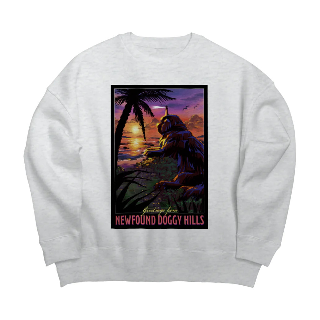 OOKIIINUのNEWFOUND DOGGY HILLS Big Crew Neck Sweatshirt