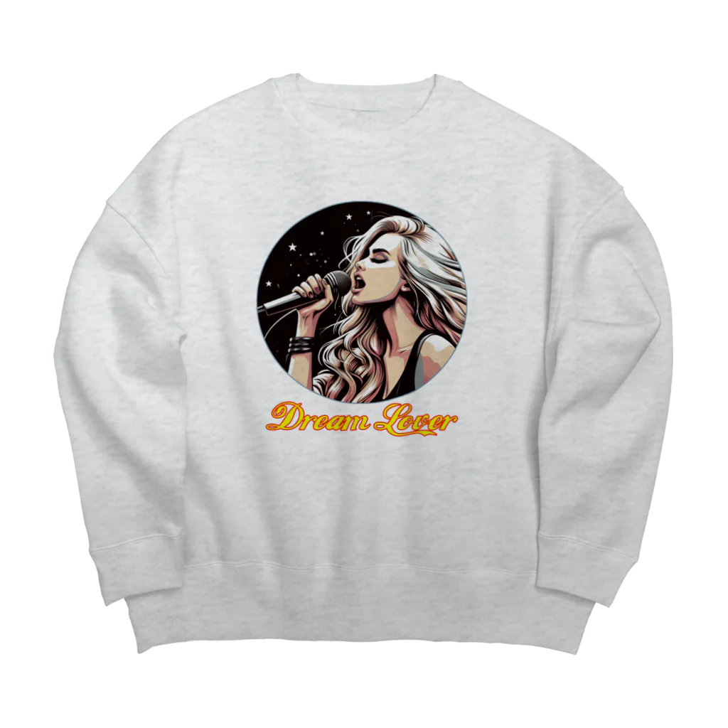 islandmoon13の美しきROCK STAR Big Crew Neck Sweatshirt