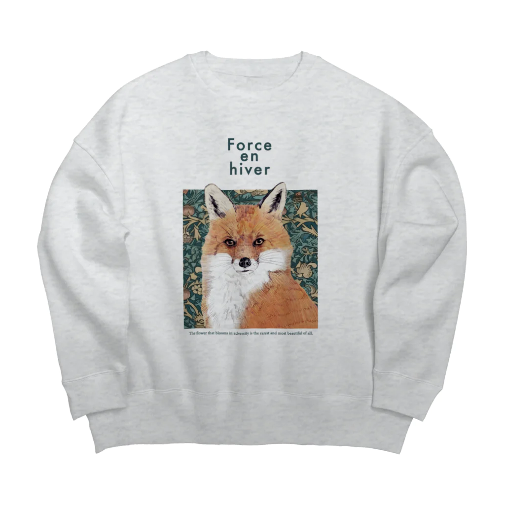 MAiのFOX Big Crew Neck Sweatshirt