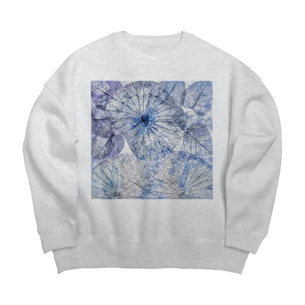 Ojas AnnaのAQUA Big Crew Neck Sweatshirt