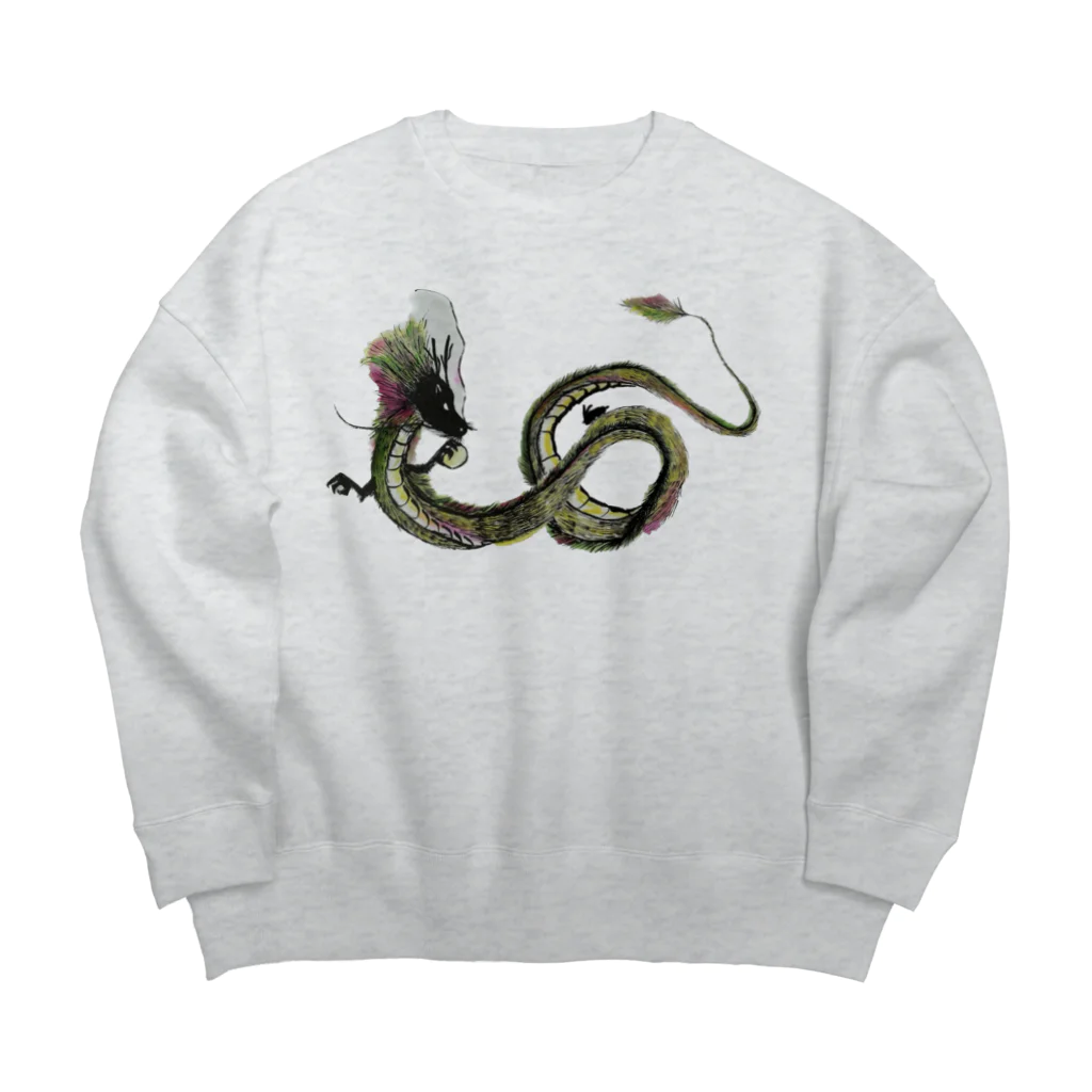 みゆ左衛門の夢幻龍 Big Crew Neck Sweatshirt