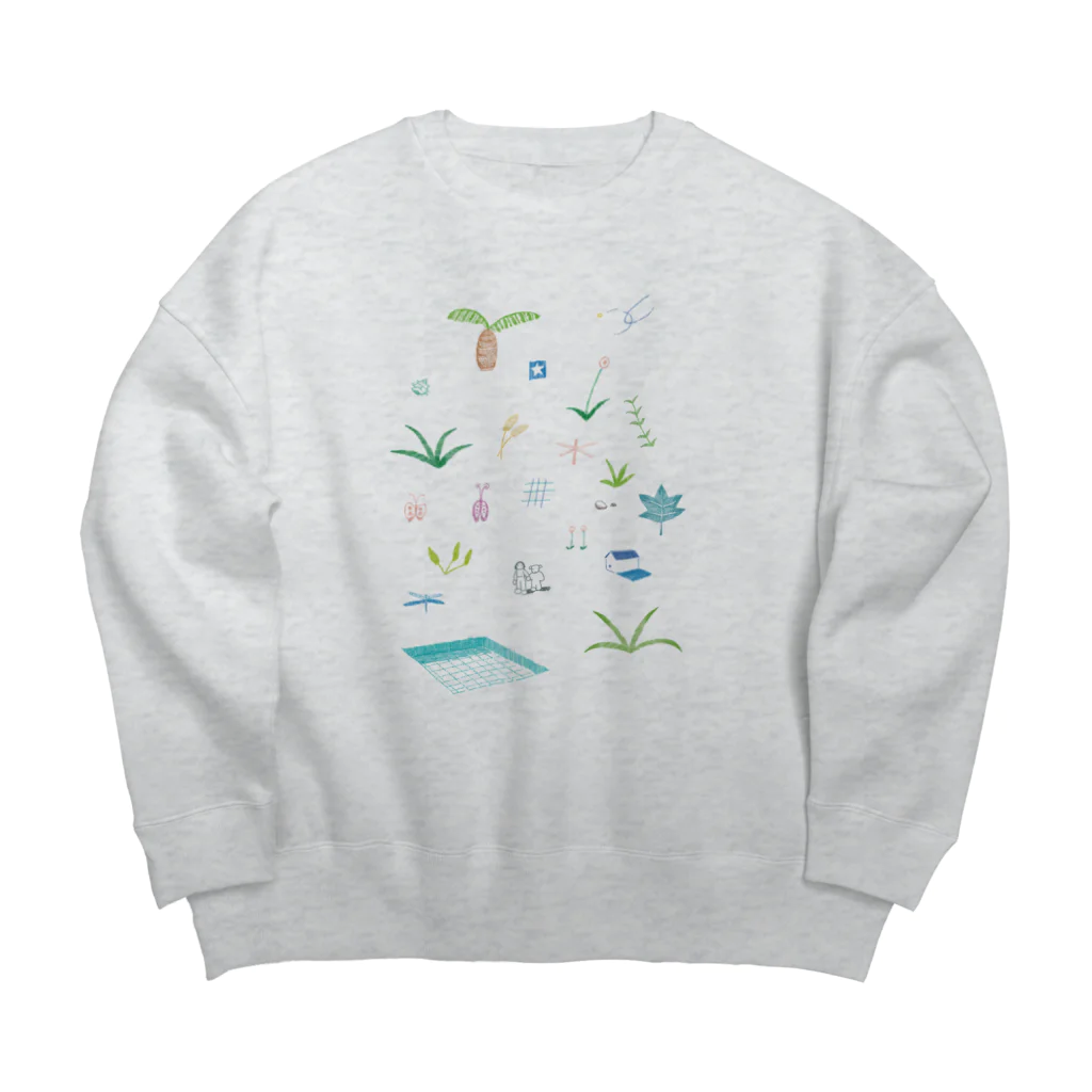 崖小屋のものおきのdrawing Big Crew Neck Sweatshirt