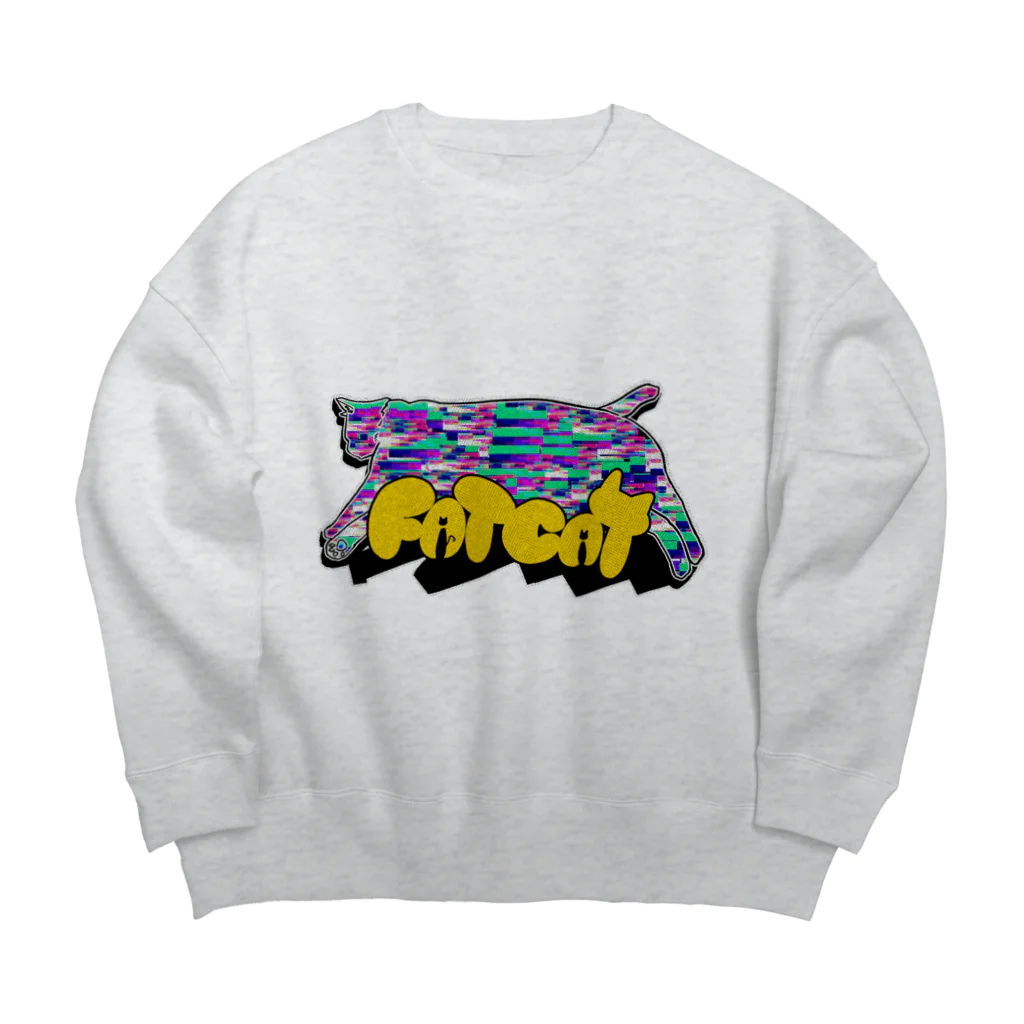 SCARPOPのFATCAT Big Crew Neck Sweatshirt