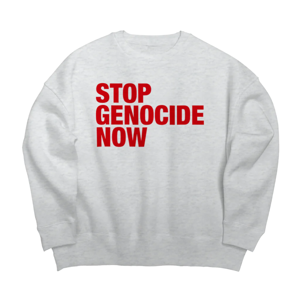 meril_goods_storeのSTOP GENOCIDE NOW ビッグシルエットスウェット