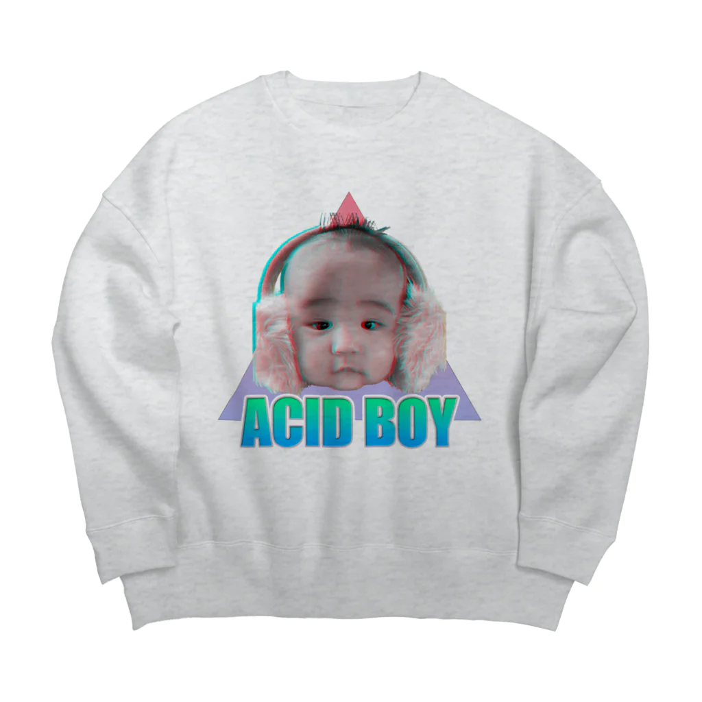 てくのちゃんのクソカワACID BOY ビッグシルエットスウェット