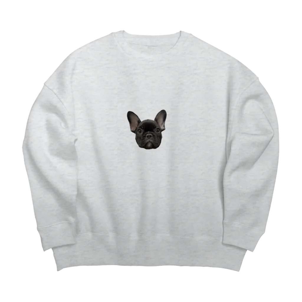 よるちゃんやさんのフレブルよるちゃん Big Crew Neck Sweatshirt