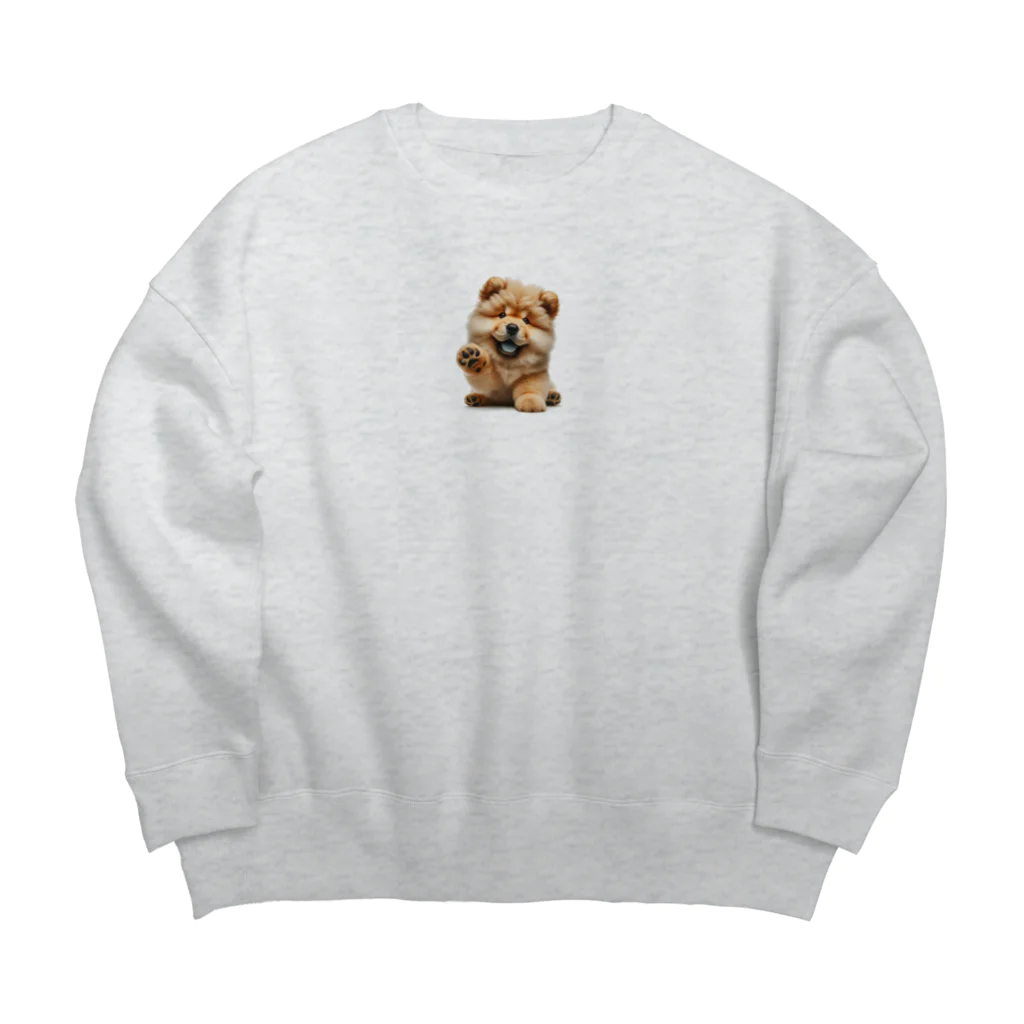 Kおばさんのはろ〜！ちゃうちゃう Big Crew Neck Sweatshirt