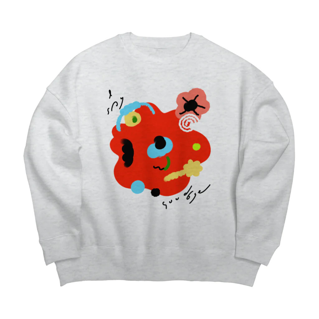 PICASAのさようなら Big Crew Neck Sweatshirt