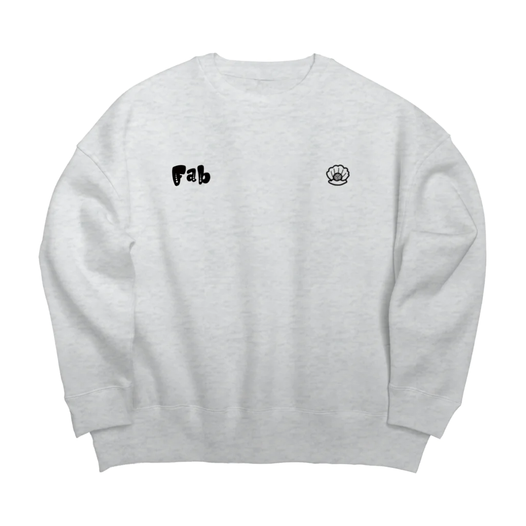 ˗ˏˋ Fab ˊˎ˗のFab Big Crew Neck Sweatshirt