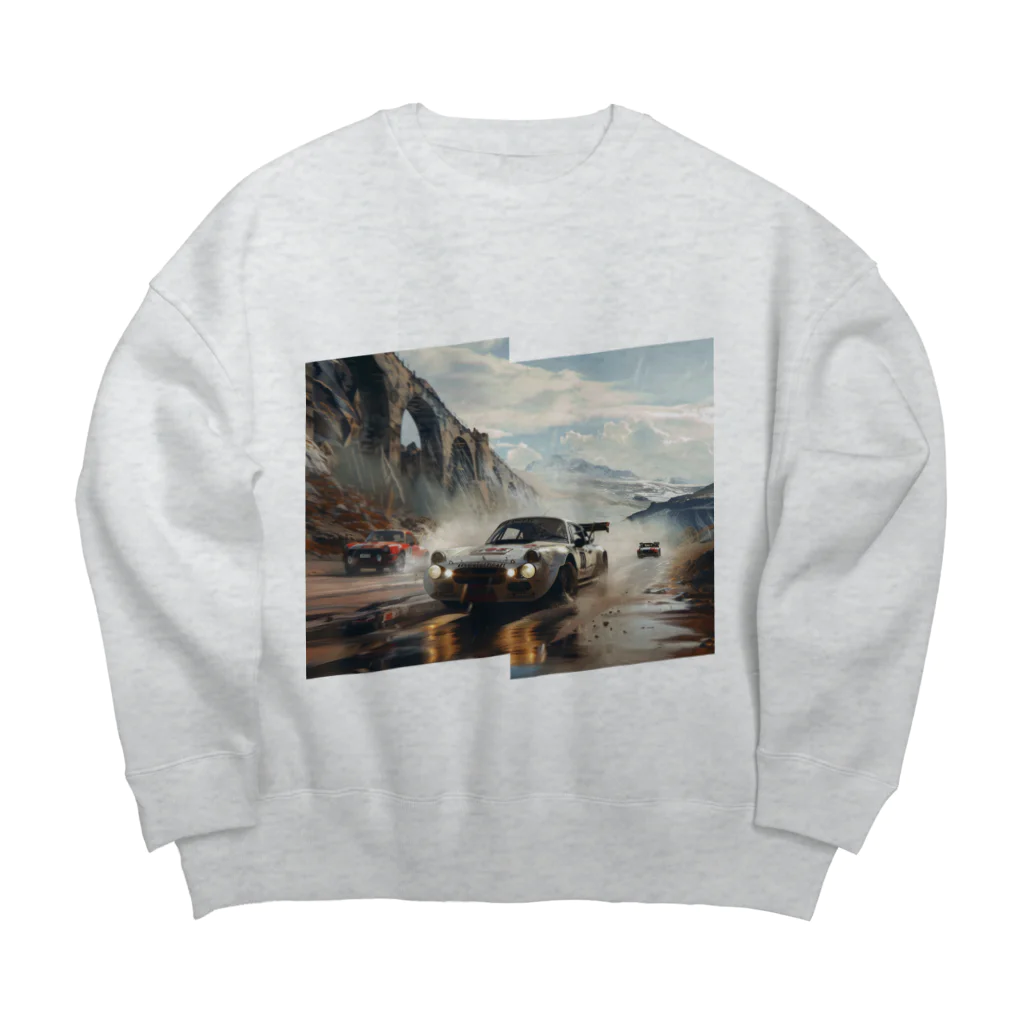 MistyStarkのラリー Big Crew Neck Sweatshirt