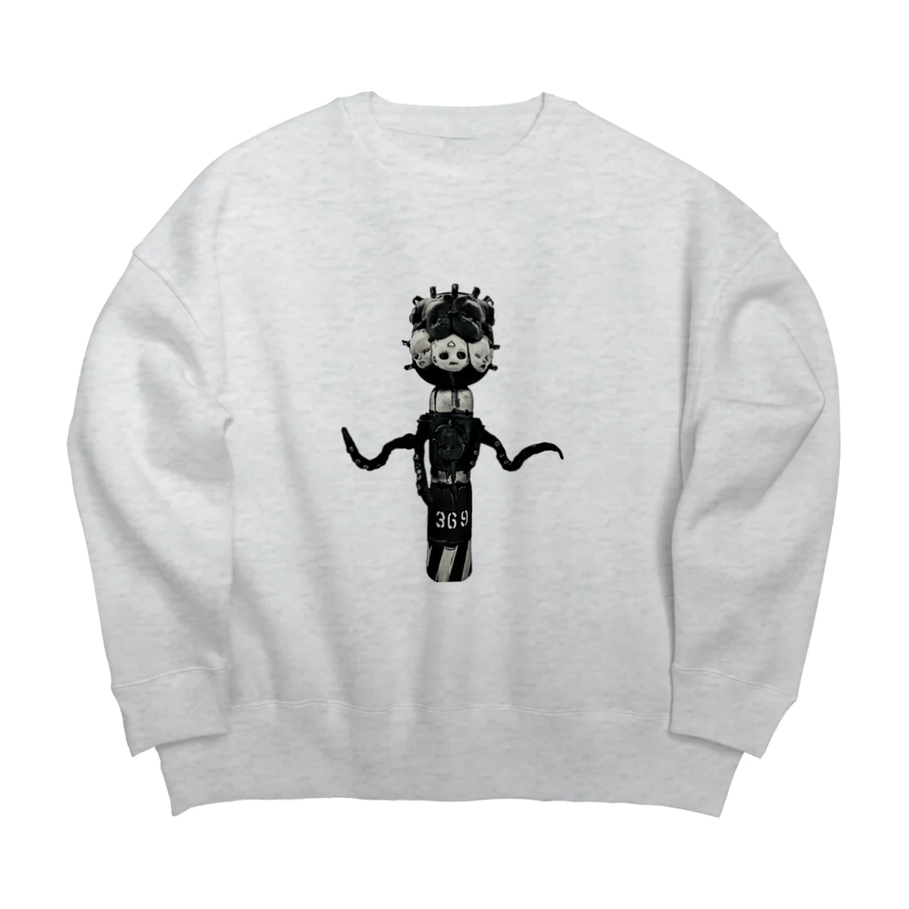 ササベ翔太のゴアタココケシ Big Crew Neck Sweatshirt