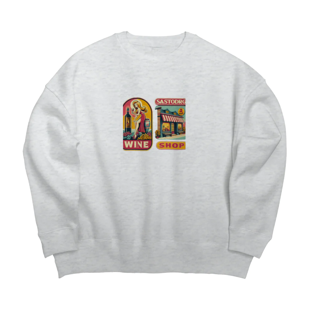 MOONY'S Wine ClosetのClassic Vino Big Crew Neck Sweatshirt