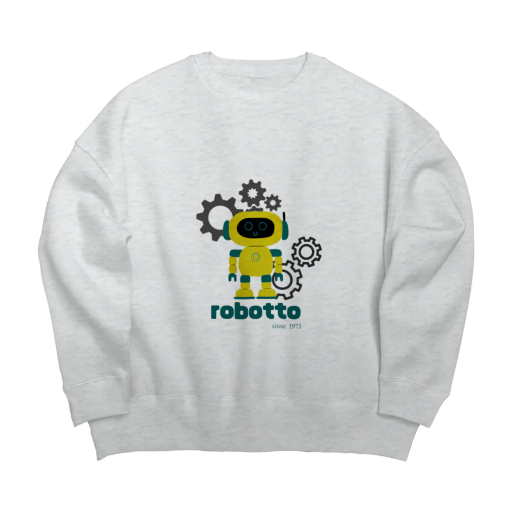 cocolifeのロボット Big Crew Neck Sweatshirt