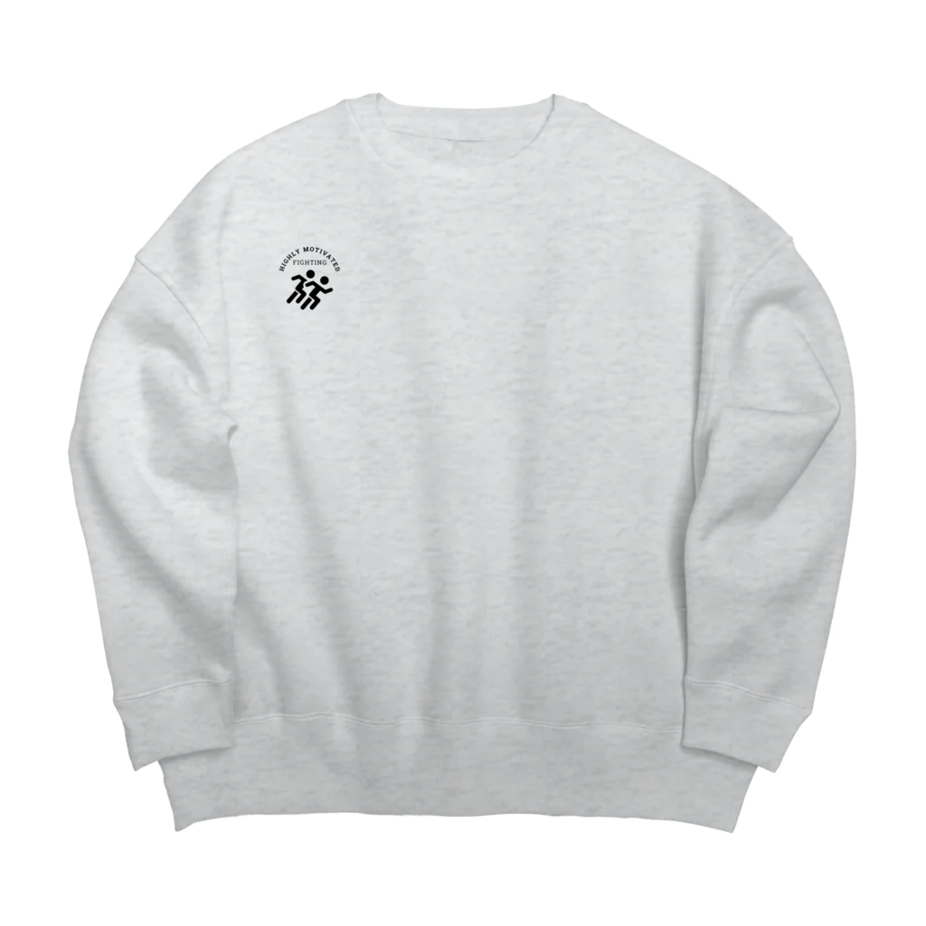 CHIBE86の運動会や競技用♡やる気十分、頑張る！頑張ろう！ Big Crew Neck Sweatshirt