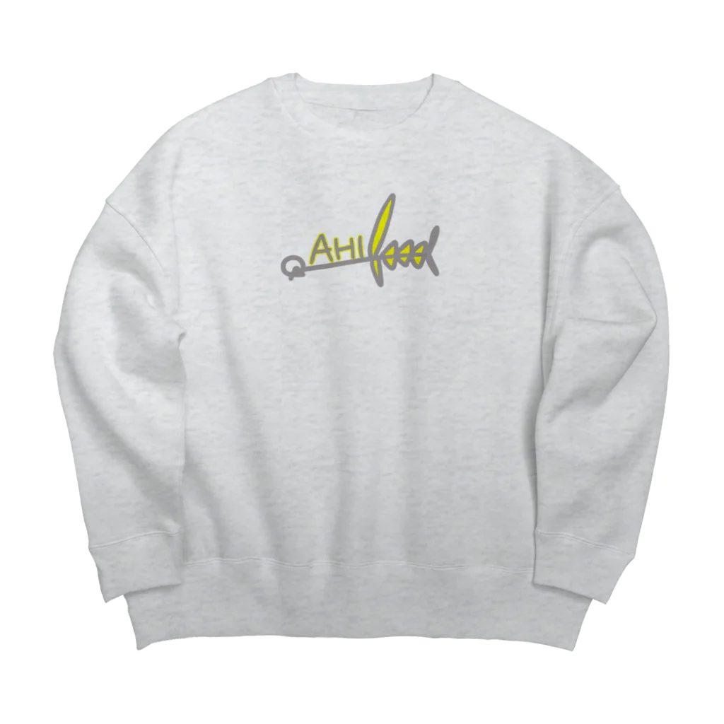 comaoのキハダマグロ　アヒ♡ Big Crew Neck Sweatshirt