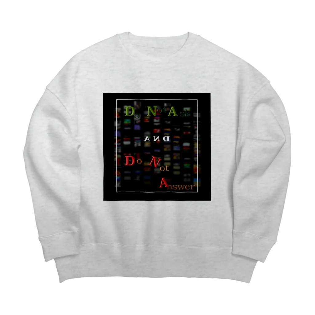 metamemeMatrix（メタミーム・マトリックス）のDNA and DNA Big Crew Neck Sweatshirt