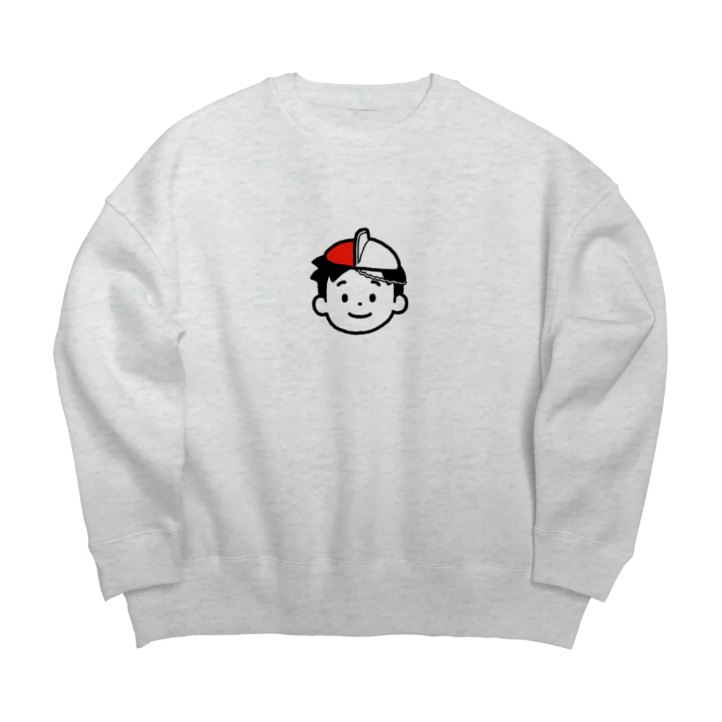 はんど部 by マイの体操帽子くん Big Crew Neck Sweatshirt