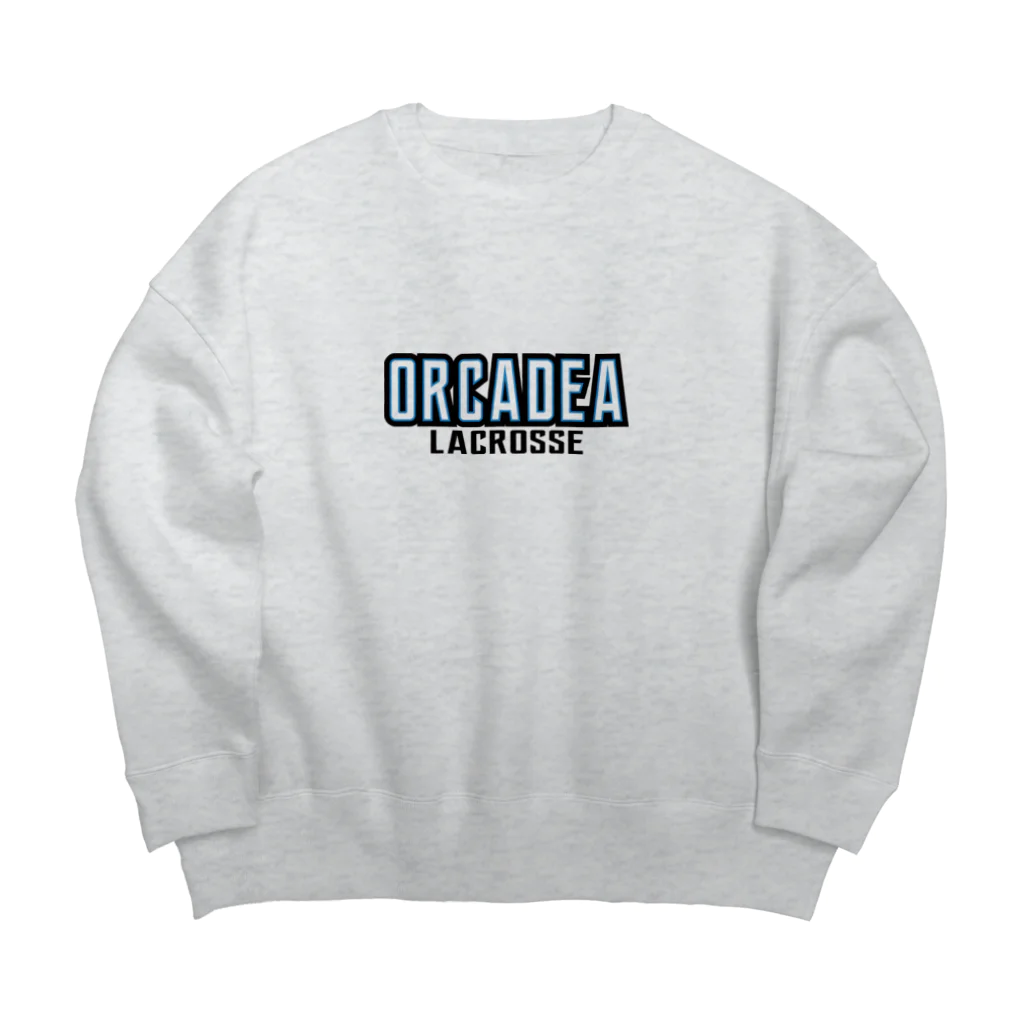 ORCADEA LACROSSE CLUBのオルカディア文字ロゴ Big Crew Neck Sweatshirt