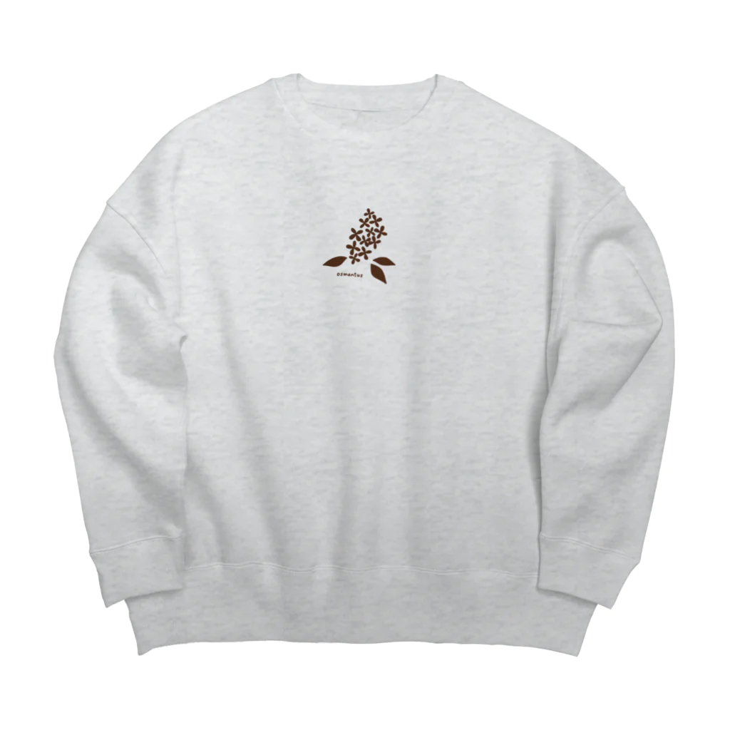 リカのキンモクセイ Big Crew Neck Sweatshirt