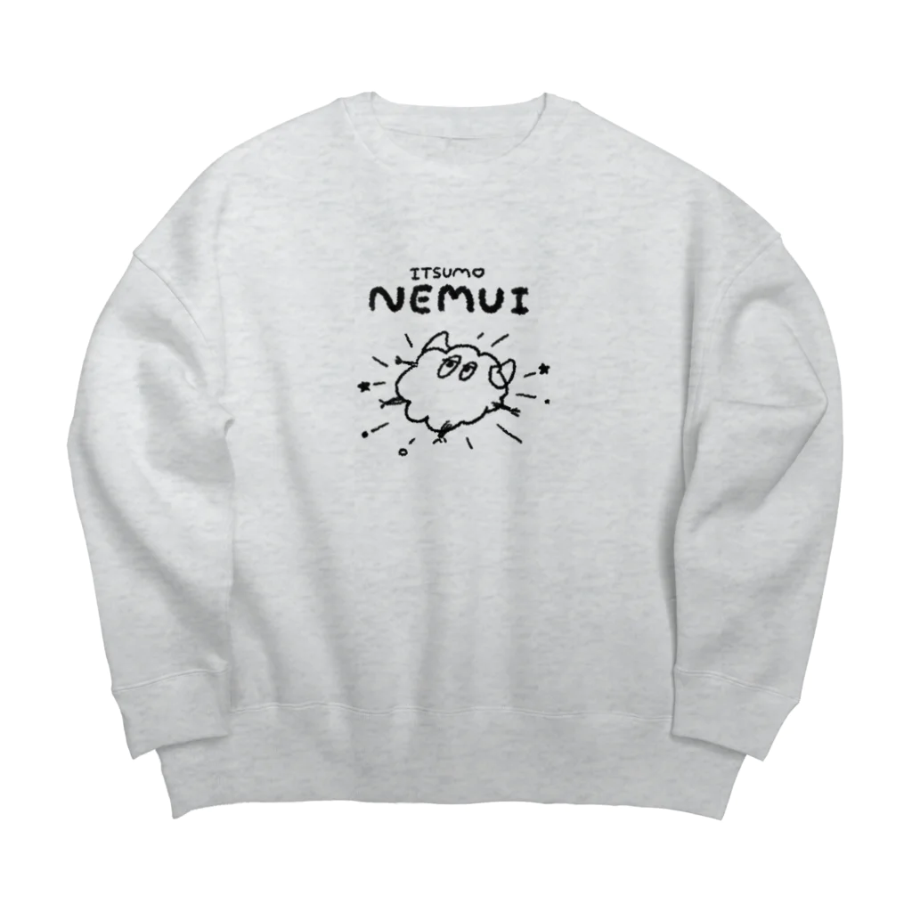 SPACEのITSUMO NEMUI Big Crew Neck Sweatshirt