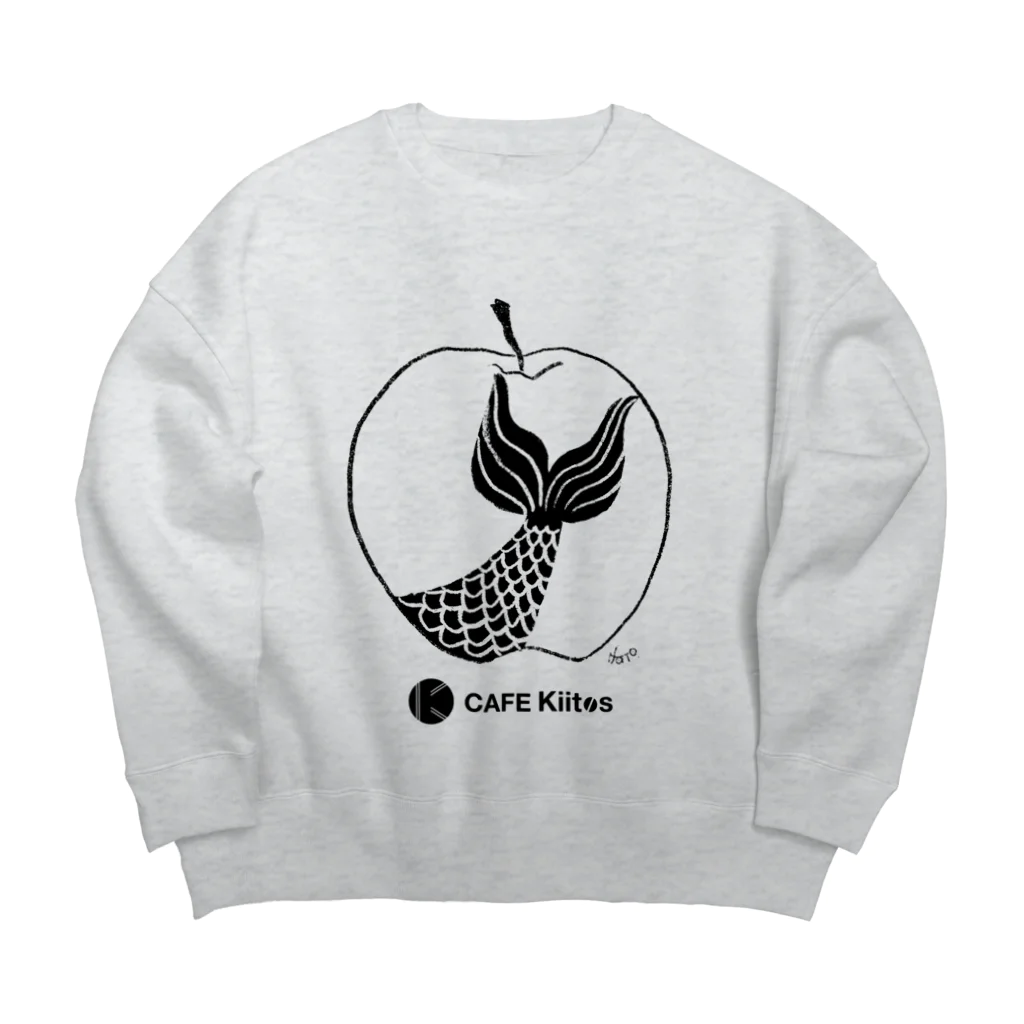 CAFEKiitosの【CAFE Kiitos × Mika Itoh】シリーズ vol.1 Big Crew Neck Sweatshirt