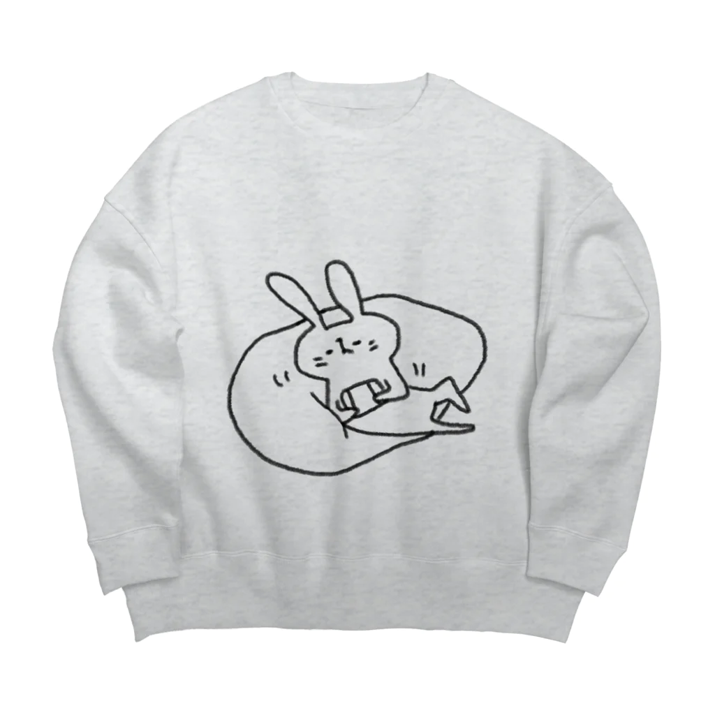 たてはくりえいとのなつみゲームにハマる。 Big Crew Neck Sweatshirt