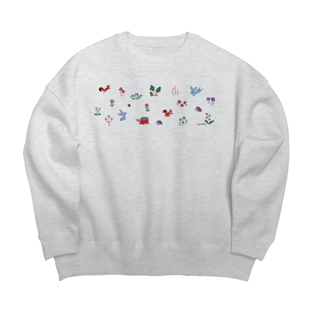 イラストレーター おおでゆかこのForest Big Crew Neck Sweatshirt