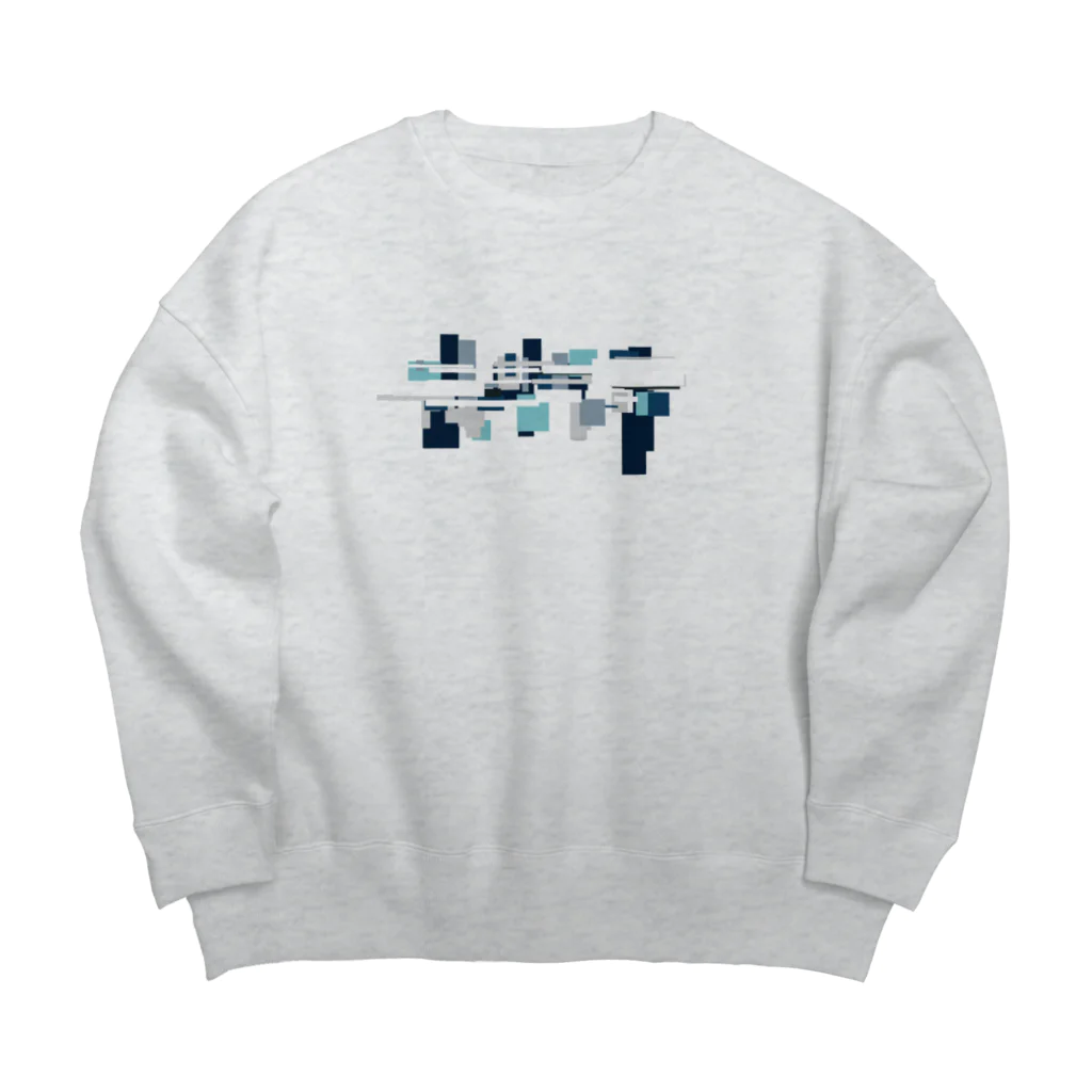 よるね　SUZURI店の疲れたよ Big Crew Neck Sweatshirt