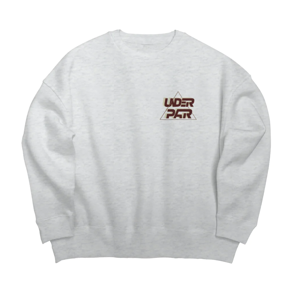 RERION DESIGN WORKSの【UNDER PAR】RETRO LOGO･S SWEAT Big Crew Neck Sweatshirt