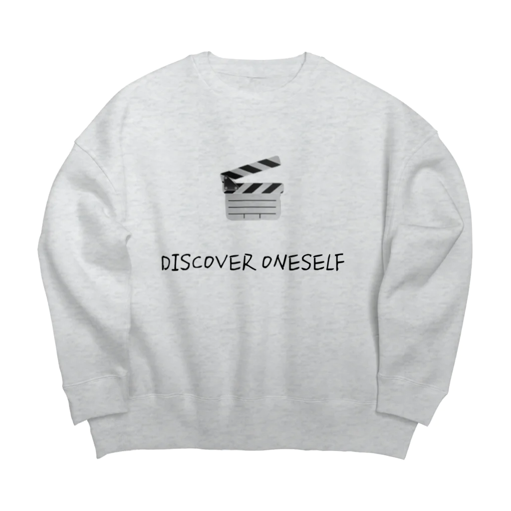 KAKERuのじぶんさがし Big Crew Neck Sweatshirt