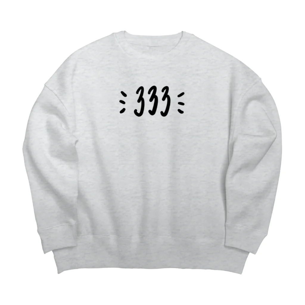 rootyの333 Big Crew Neck Sweatshirt