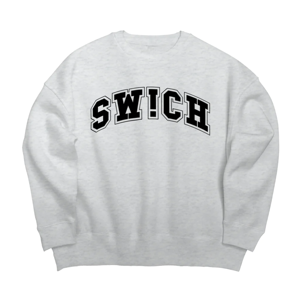 SW!CH "Suzuri" 公式SHOPのSW!CH ARCH LOGO BLK ビッグシルエットスウェット