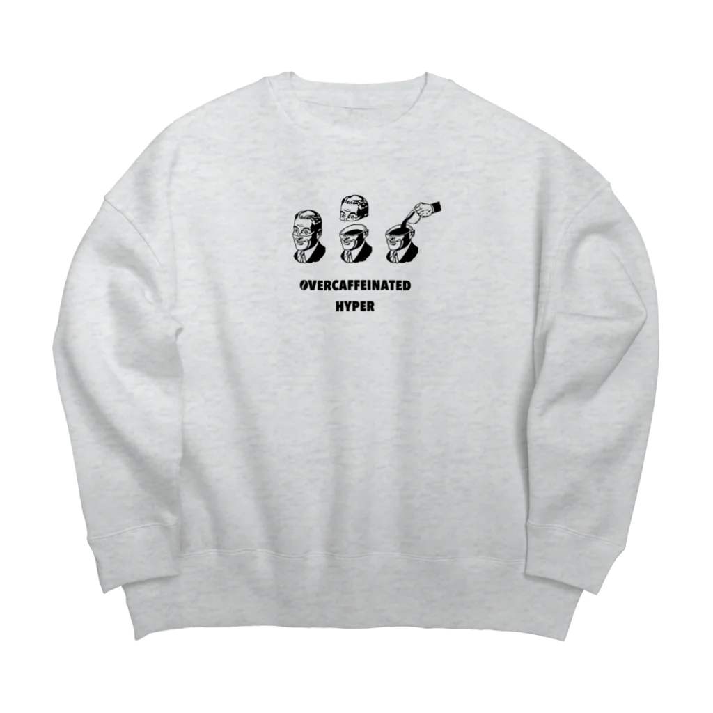 doomchannelのカフェイン過剰摂取 Big Crew Neck Sweatshirt