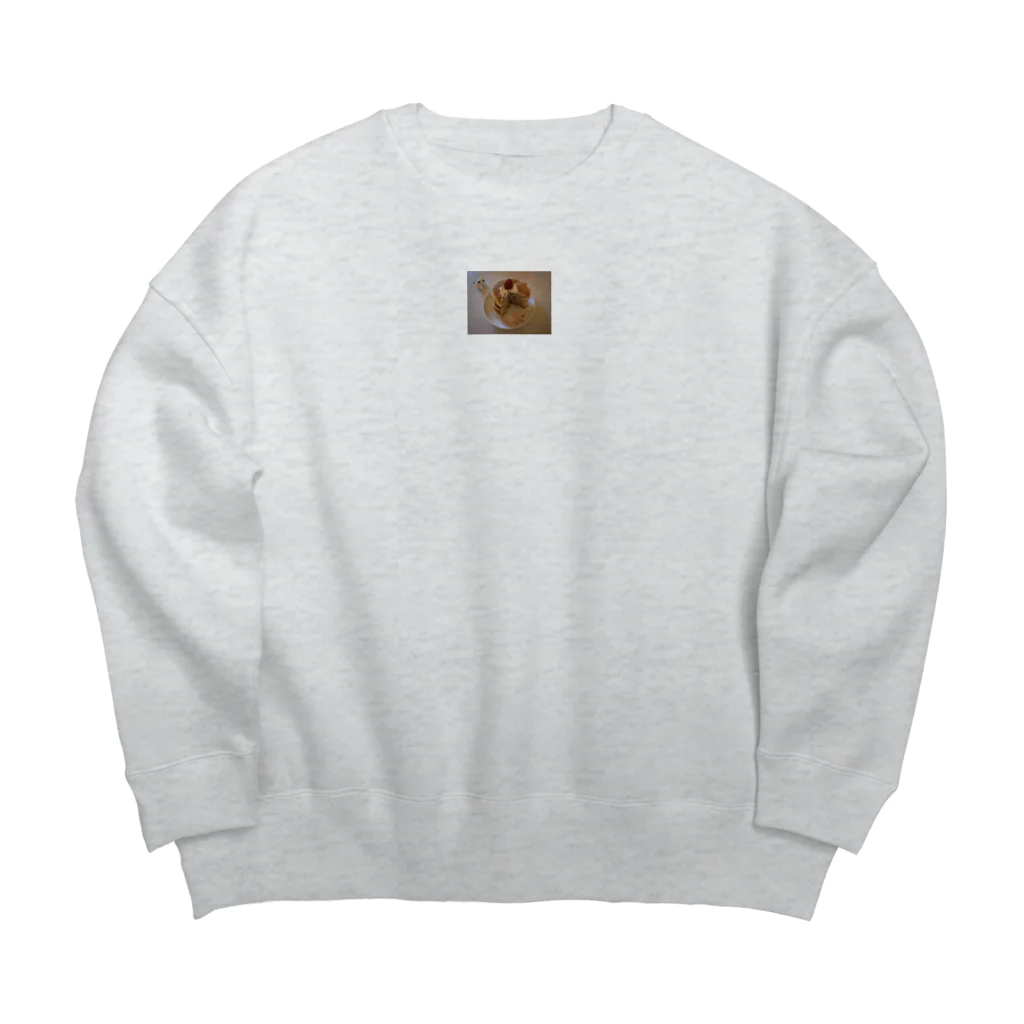 nuan.のいぬとパンケーキ Big Crew Neck Sweatshirt