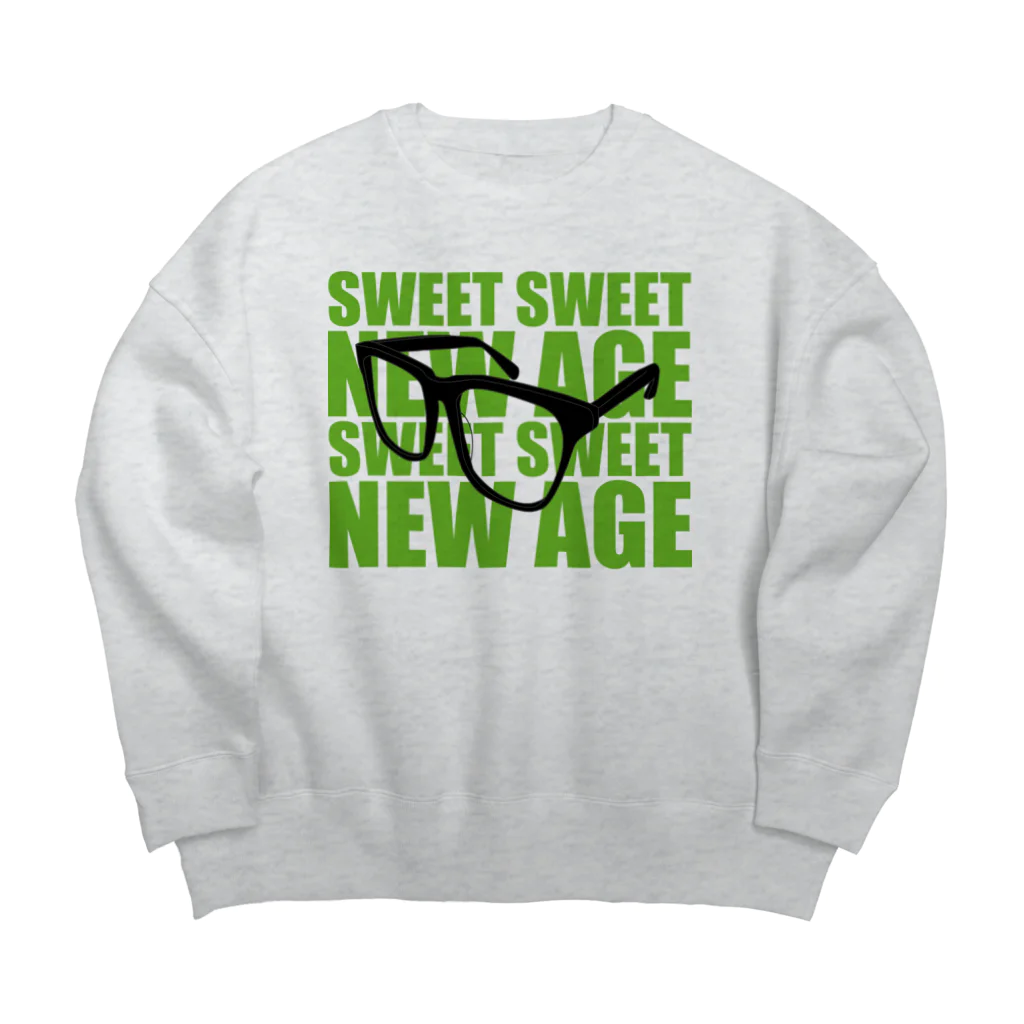 スナックキミドリ -購買部-のNew Age （キミドリ） Big Crew Neck Sweatshirt