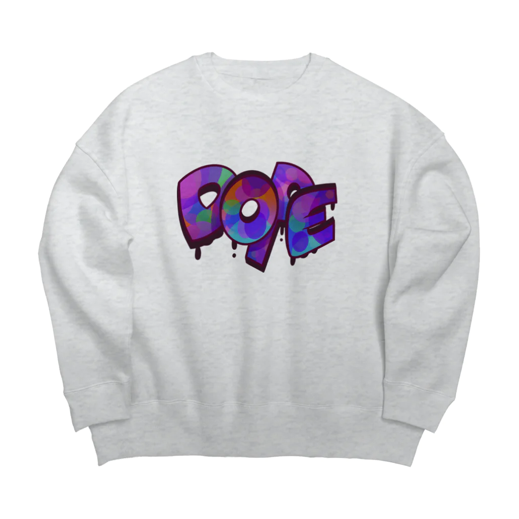 スロータイプ書店 Slowtype BooksのDOPE ドープ 097 Big Crew Neck Sweatshirt