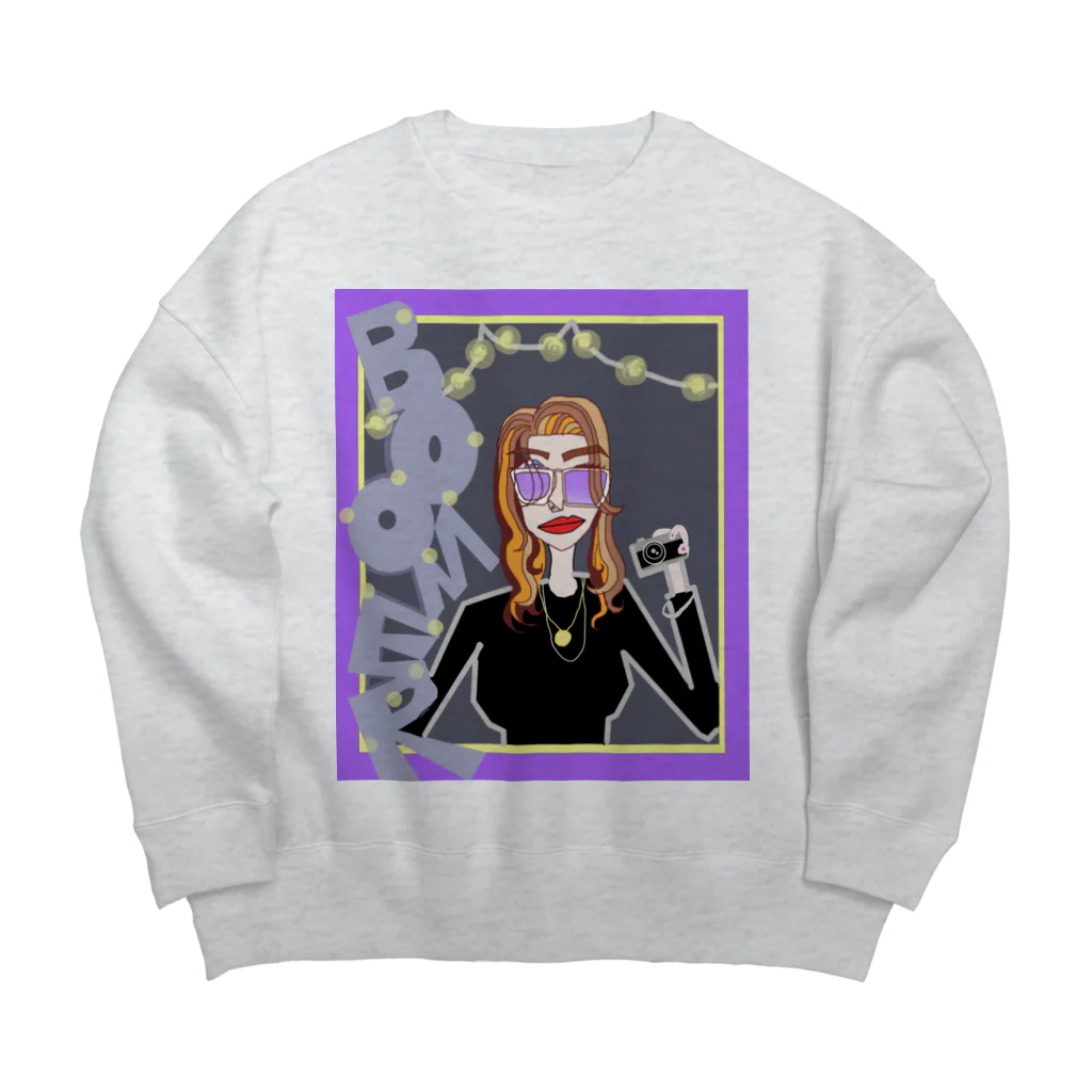 yuNoのyuNo Big Crew Neck Sweatshirt