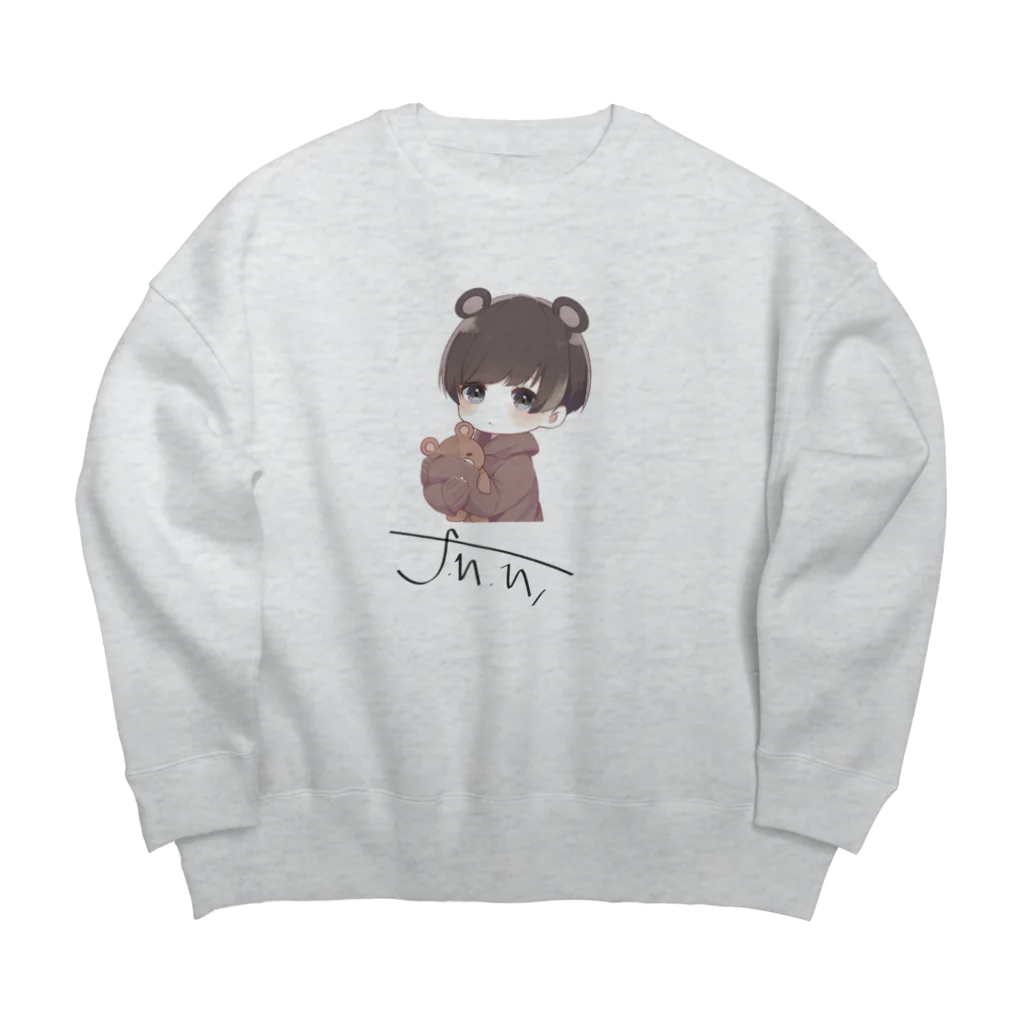 marrrのふぅ の スウェット Big Crew Neck Sweatshirt