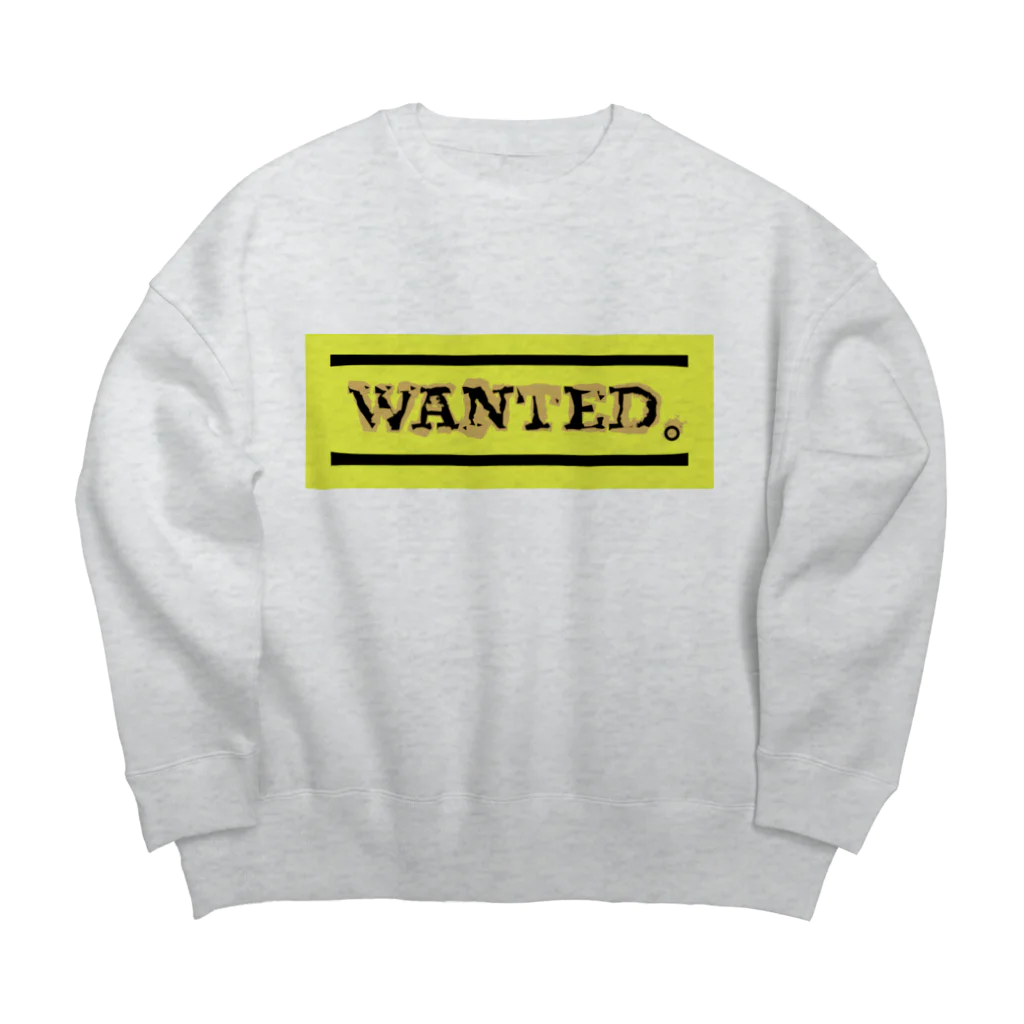 @LIRALUのWANTED📜 Big Crew Neck Sweatshirt